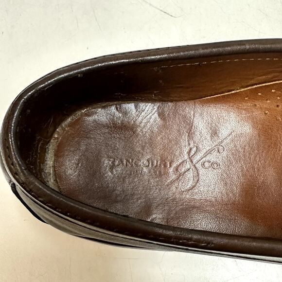 NEW HEELS Rancourt & Co. Horsebit Loafer Dark Brown Calf Made in USA Men's 9.5 - Picture 11 of 13